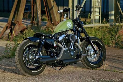 Sportster 48 Custom By Thunderbikes Motos