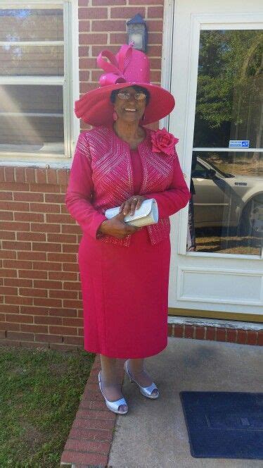 Mother Savanna L Johnson In Fuchsia Louise D Patterson Couture By