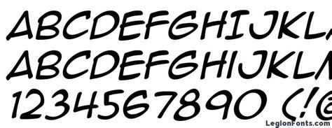 Anime Ace 20 Bb Italic Font Download Free Legionfonts