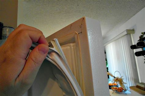 Changing A Refrigerator Door Gasket