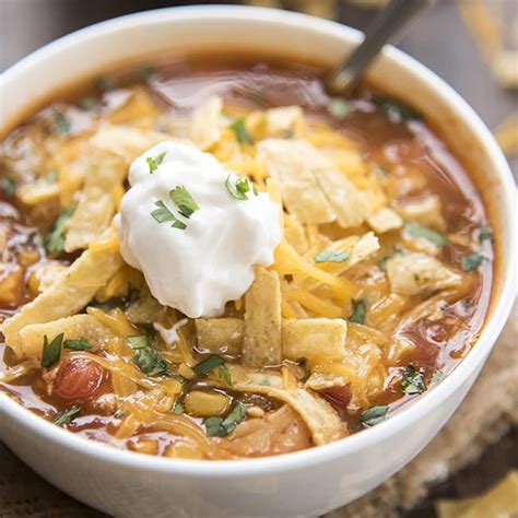 The Best Slow Cooker Chicken Enchilada Soup Like Mother Like Daughter