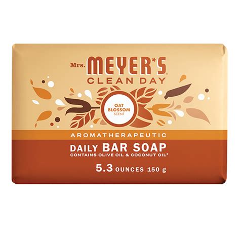 Mrs Meyers Bar Soap Oat Blossom 53 Oz Nassau Candy