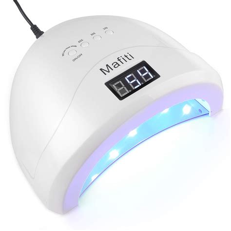 Mafiti UV Lampe Nägel LED Nageltrockner für gelnägel 10 30 60 99s Timer