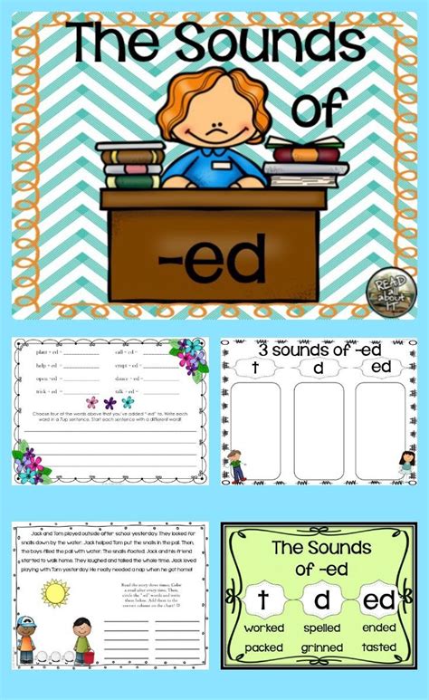 The Sounds of "-ed"-Inflectional Ending | Inflectional endings