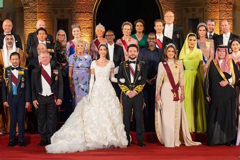 Kate Middleton And Prince William Join Jordan Royal Wedding Group Pic