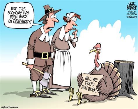 Cartoons Quirky Turkeys
