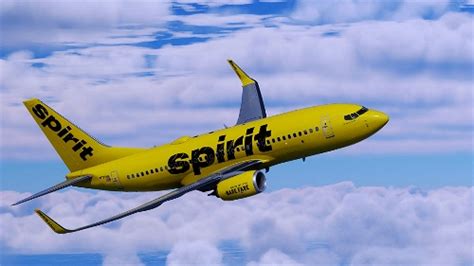 737 700 Spirit Airlines N779nk Microsoft Flight Simulator