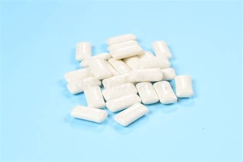 White Chewing Gum Bubble Gum Stock Photo Image Of Piece Healthy