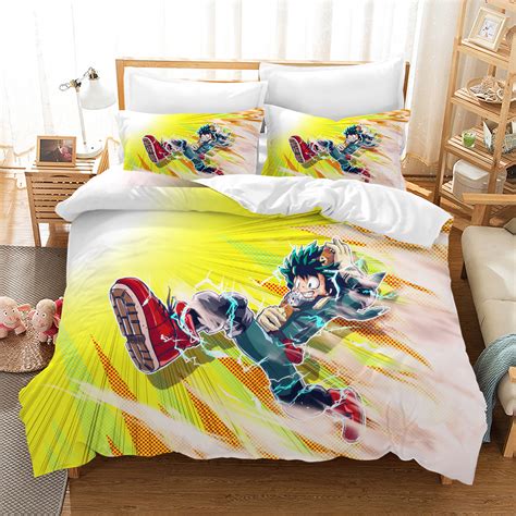 My Hero Academia Anime Bedding Set Duvet Covers Pillowcases Comforter