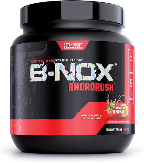 Betancourt Nutrition B Nox Androrush Pre Workout Supplement With 3 Creatine Blend