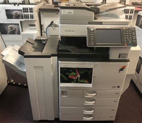 Ricoh Mp C5502 Color Laser Multifunction Printer Copier Scanner Fax St