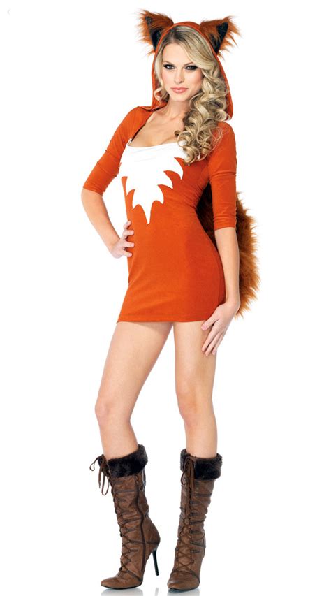 Halloween Sexy Fox Dress Ears Tail Women S Costume Costume Party World