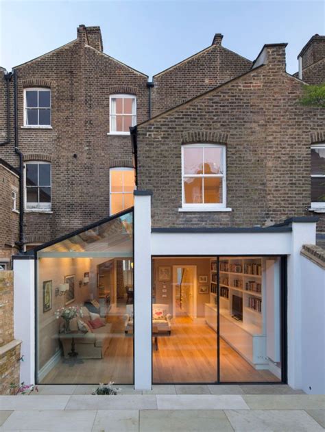 Contemporary Rear Extension To London Terraced House In Victorian
