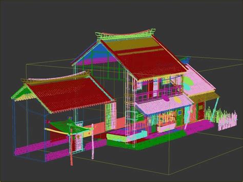 Asian Ancient Architecture Chinese 3d Model Cgtrader