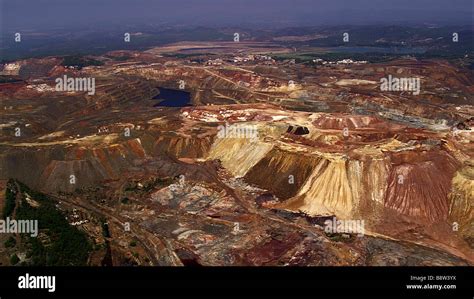 Rio Tinto Mines Landscape Stock Photo Alamy