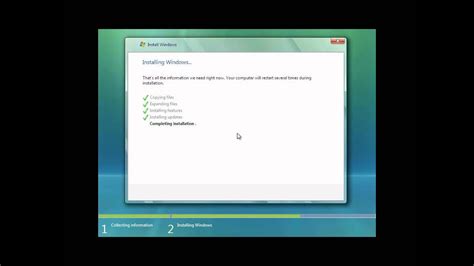 How To Install Windows Vista Ultimate Youtube