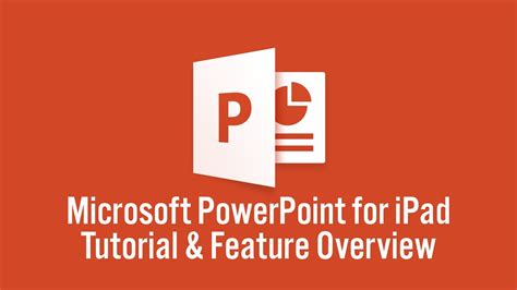 Microsoft Powerpoint For Ipad Tutorial 2015 Youtube