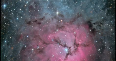 M20 Trifid Nebula Close Up Telescope Live