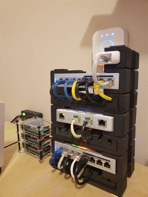21 Tutorial Creative 3d Printed Mini Home Lab In 2019 Server Rack