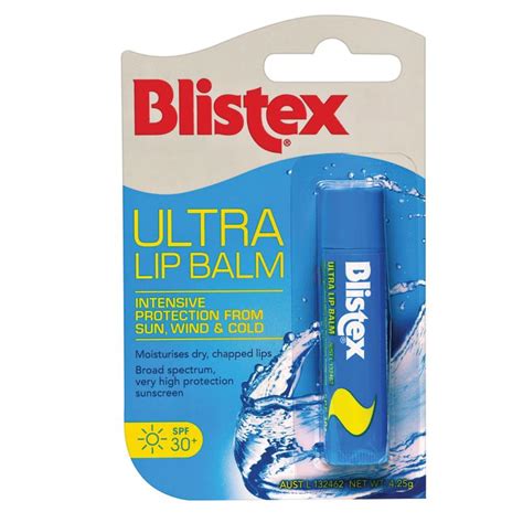 Blistex Lip Balm Spf30 Ultra Refill Sanax Medical