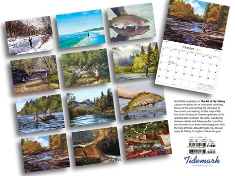 The Art Of Fly Fishing 2023 Calendar Bobwhite Studio