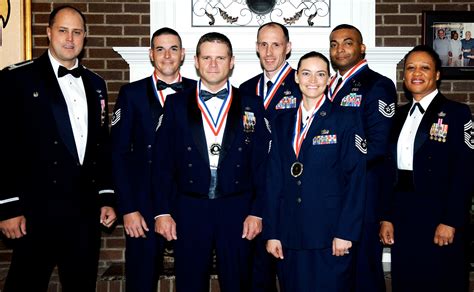 Six Master Sergeant Selects Honored At Snco Induction Ceremony