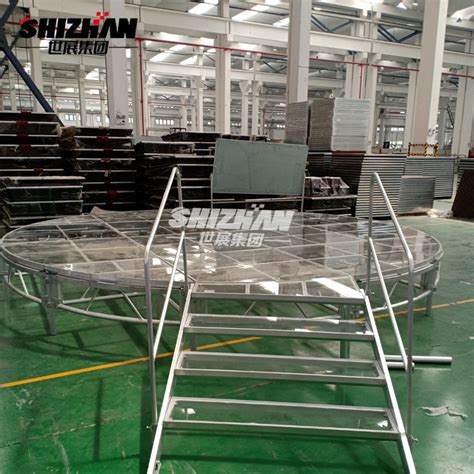 Aluminium Easy Assembly Portable Modular Wedding Acrylic Stage China