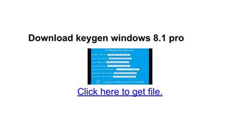 Download Keygen Windows 81 Pro Click Here To Get File Windows 81 Pro