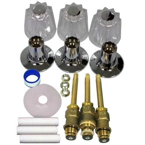 We believe in helping you find the product that. Price Pfister S10-220 Windsor 3-Handle Valve Rebuild Kit ...