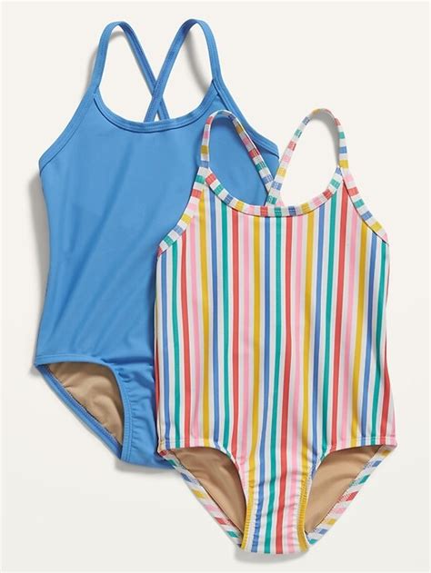 Old Navy 2 Pack One Piece Swimsuit For Toddler Girls