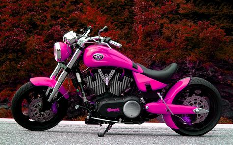 Victory Motorcycles Victory Motorcycle Pink Motorcycle