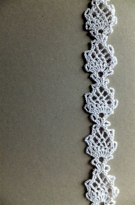 Crocheted Lace Trim Edging White 1600 Via Etsy Crochet Lace
