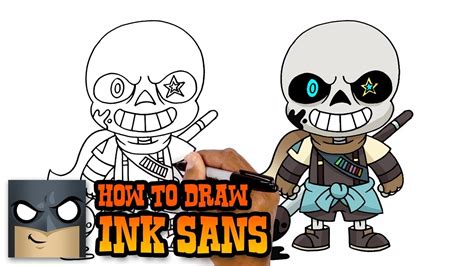 How to Draw Ink Sans | Undertale (Art Tutorial) - YouTube