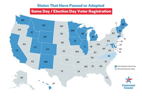 Voter Registration Modernization Common Cause Get Involved