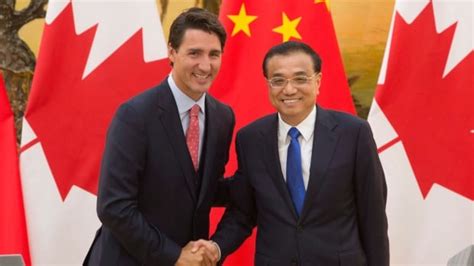 Trudeau Welcomes Chinese Premier Li Keqiang Warmly But Cautiously Cbc