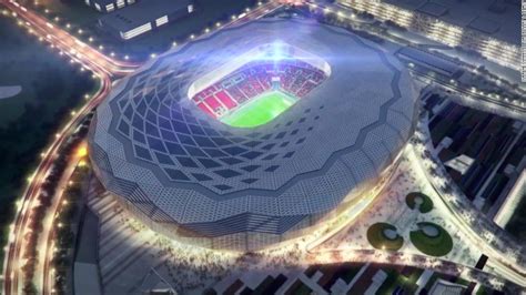 Qatars 2022 World Cup Diamond In The Desert Stadium Completed