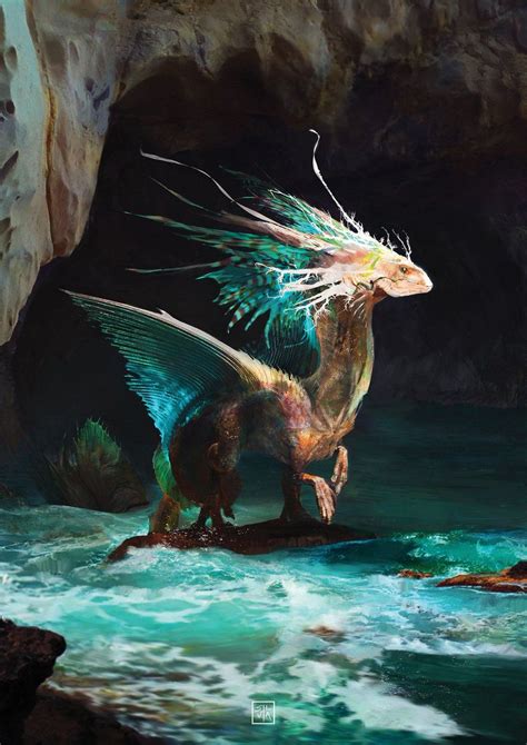 Wistmoor On Twitter Dragon Art Mythical Creatures Art Water Dragon
