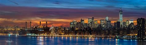 Manhattan Skyline New York Panorama Wallpapers Hd Wallpapers Highest