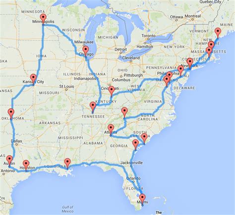 Usa Road Map Eastern United States Hot Sex Picture