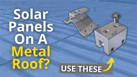 How To Attach Solar Panels To A Metal Roof Standing Seam And