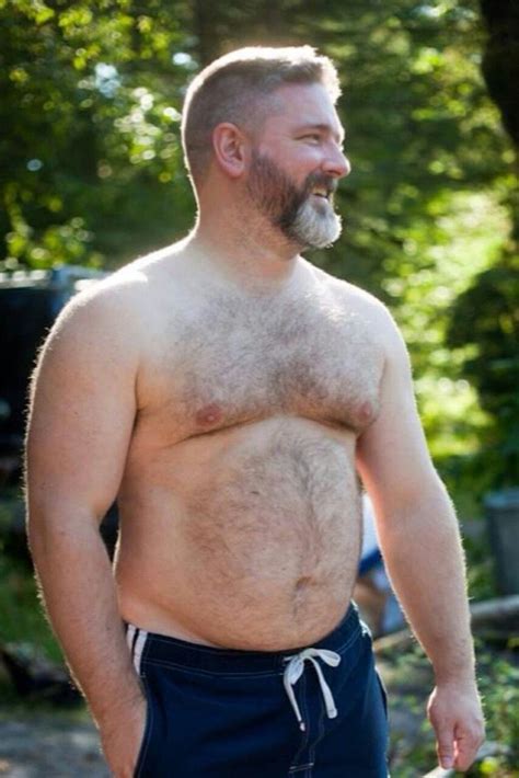 hairy bear beards men going gray hairy men bearded men muscles muscle bear beefy men