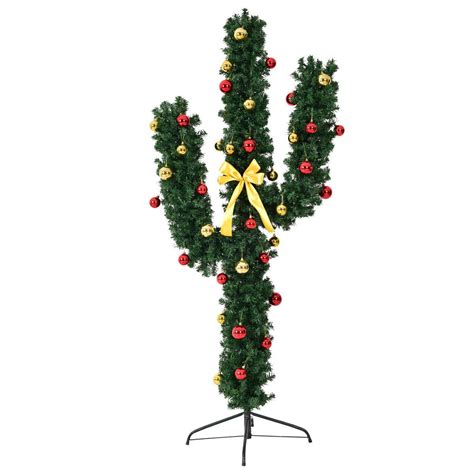 Keep plants cool (around 50 degrees) following their blooming period. 5' / 6' / 7' Artificial Cactus Christmas Tree with Lights ...