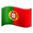 O emoji é composto por duas letras indicadoras regionais, a saber e. Flag for Portugal Emoji