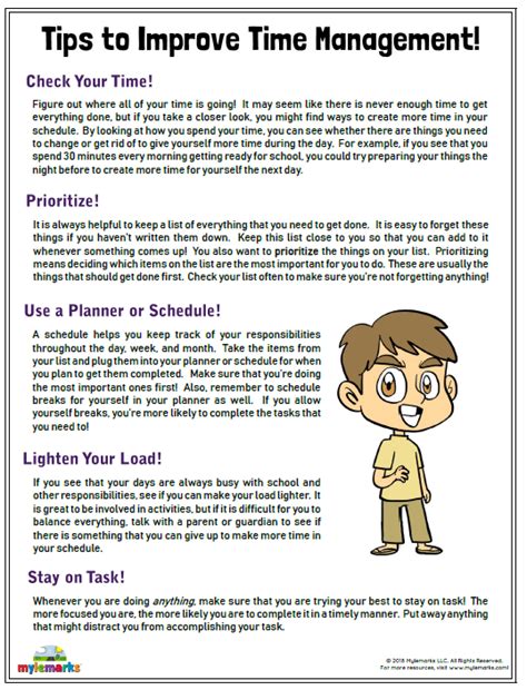 In order to get you started the best way possible, you'll also find free printable worksheet. Time Management Worksheets for Kids and Teens!