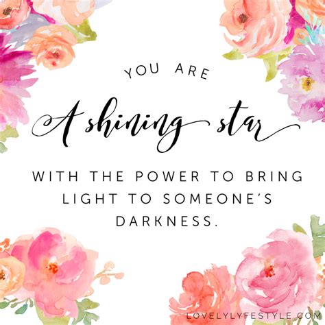 You Are A Shining Star Candle Quotes Inspirational