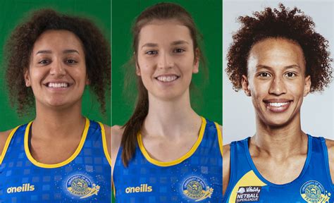 Blue And Gold Trio Imogen Allison Sophie Drakeford Lewis And Serena Guthrie Named In Vitality