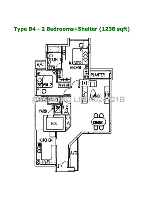 A floor plan can't tell you how high the ceiling is unless it's specifically noted down on the floor plan. Compass Heights Condo (Sengkang - District 19): Floor Plans