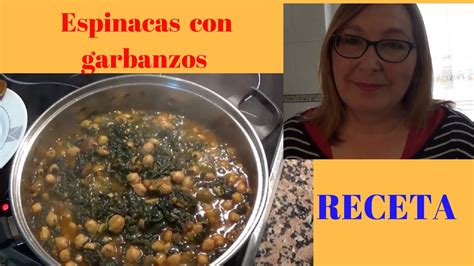 Una receta exquisita son los garbanzos con espinacas, y si además son al estilo sevillano de triana ya verás como te encantan. receta espinacas con garbanzos facil/Cómo hacer espinacas ...