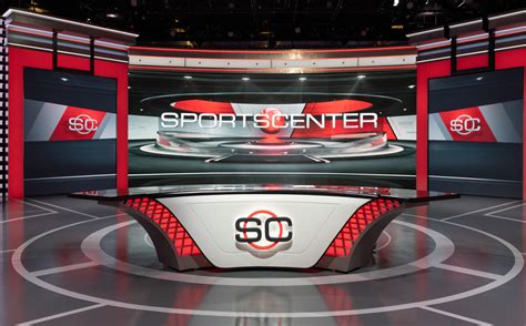 Sportscenter Broadcast Set Design Gallery