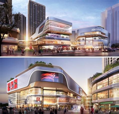 Worlds Largest Professional Network Mall Facade Retail Architecture